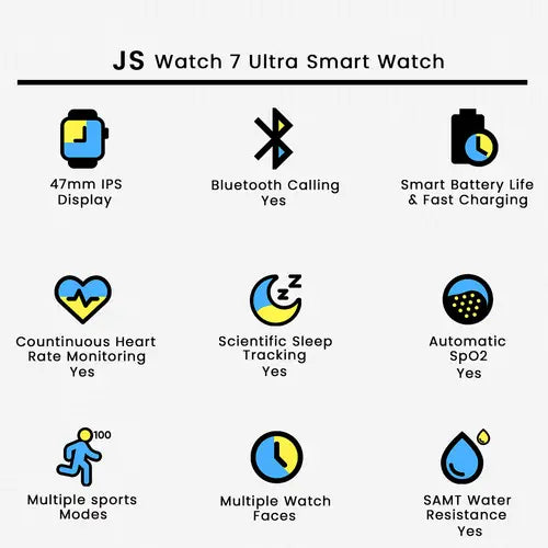 JS Smart Watch 7 Ultra