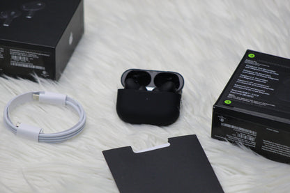 Apple AirPods Pro 2nd Gen Matte black With ANC + Free Case