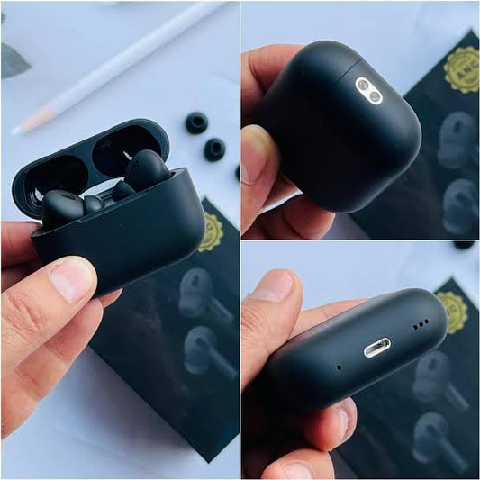 Apple AirPods Pro 2nd Gen Matte black With ANC + Free Case