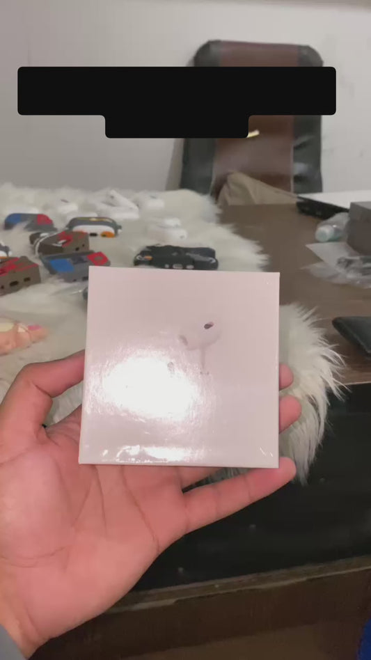 2 Pieces of Pro 2 Airpods with fancy covers (Best Deal Ever)