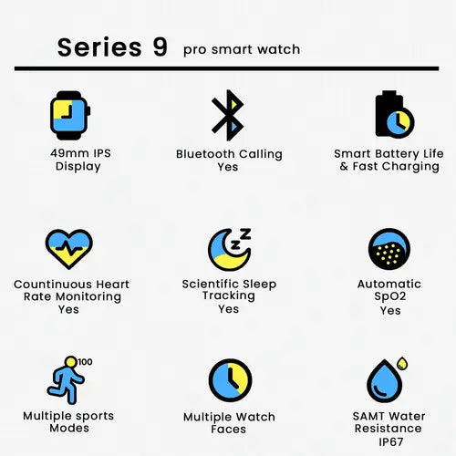 Series 9 Pro Smart Watch