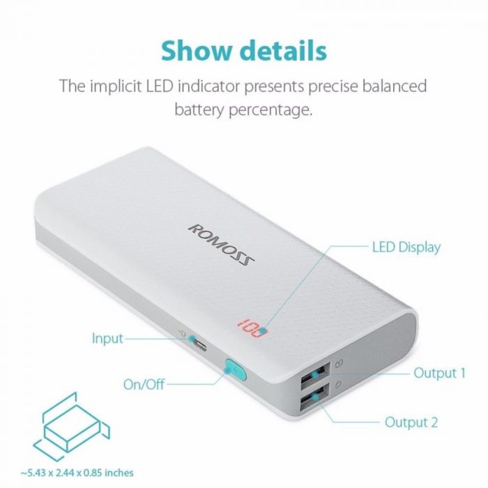Rosmoss Powerbank 10400mah